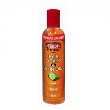 AP cheveux,cuir chevelu et peau huile 8oz.