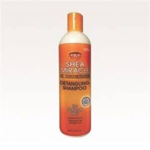 AP beurre de karité démêlant shampoing 12oz.