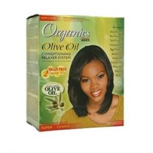AB Organics défrisant kit super Value Pack