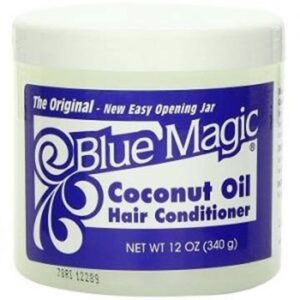 Bleu Magic HetS après-shampoing huile de coco 12oz.