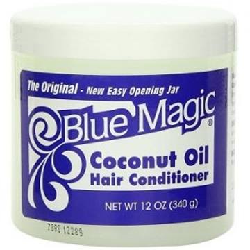 Bleu Magic HetS après-shampoing huile de coco 12oz.
