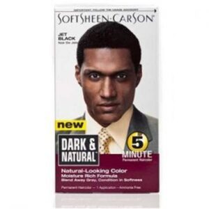 Dark et naturel coloration # Jet noir