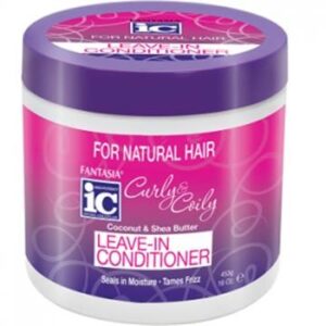 Fantasia IC Curly et Coily sans rinçage après-shampoing 16oz.