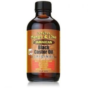 Jamaican MetL huile de ricin noire Original 4oz.