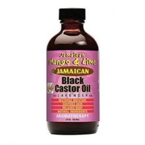 Jamaican MetL huile de ricin noire Lavender 4oz.