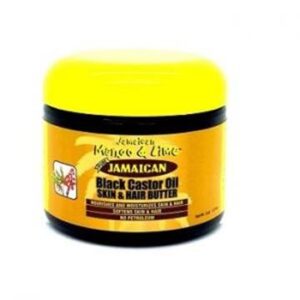 Jamaican MetL noir Castor peau et cheveux beurre 6oz.