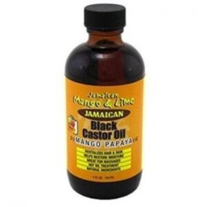 Jamaican MetL huile de ricin noire Mango Papaya 4oz.