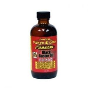 Jamaican MetL huile de ricin noire Argan 4oz.
