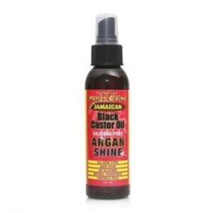 Jamaican MetL huile de ricin noire Argan brillance 4oz.