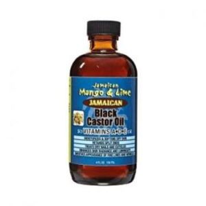 Jamaican MetL huile de ricin noire Vitamin ADE 4oz.
