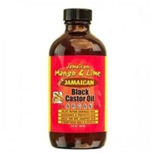 Jamaican MetL huile de ricin noire Argan 8oz.