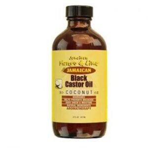Jamaican MetL huile de ricin noire Coconut 8oz.