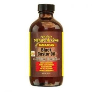 Jamaican MetL huile de ricin noire Extra Dark 8oz.