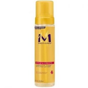 Motions mousse coiffage lotion 8.5oz.