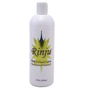 Rinju blanc mains et corps lotion 16oz.