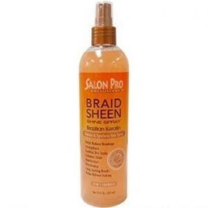 Salon Pro tresse brillance spray Keratin 12oz.