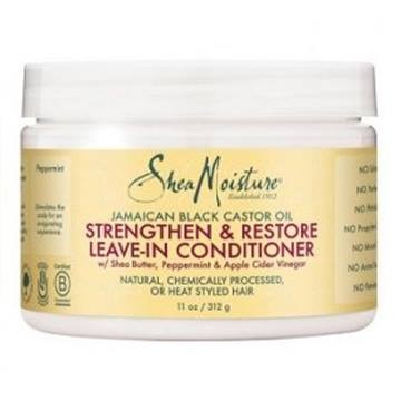 Shea hydratation JBC huile sans rinçage après-shampoing 11oz.