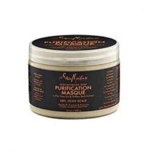 Shea hydratation noir Purification masque 12oz.