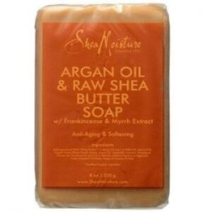 Shea hydratation huile d'argan et Raw beurre de karité Soap 8oz.