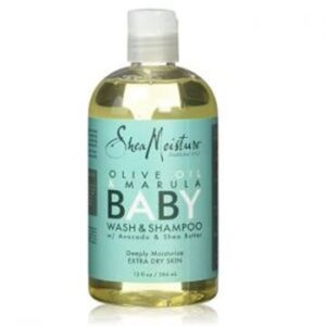 Shea hydratation bébé Olive Wash et shampoing 13oz.