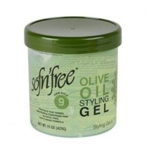 SNF gel coiffant huile d'olive Firm fixation 16oz.