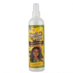 SNF Pretty Olive et Sunflower sans rinçage démêlant 12oz.