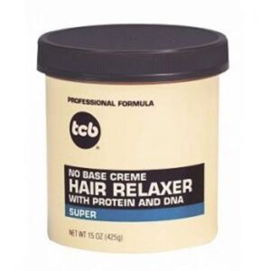 TCB crème défrisant 15oz. super
