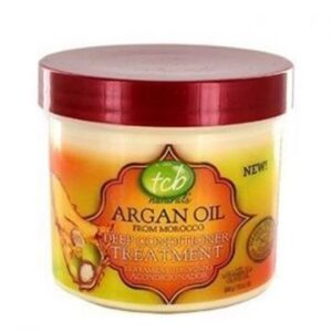 TCB naturel huile d'argan après-shampoing profond 12oz.