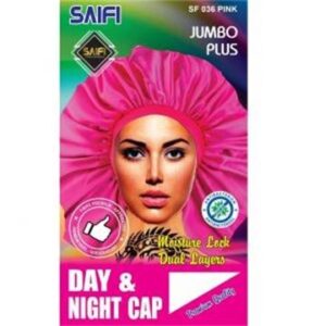 Bonnet jour & nuit rose jumbo plus