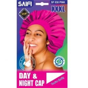 Bonnet jour & nuit rose XXXL