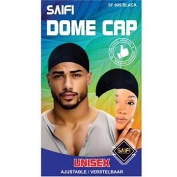 Bonnet dome unisexe noir