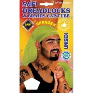 Bonnet spandex unisexe Mehndi