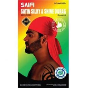 Durag velours doux rouge