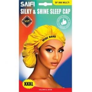 Bonnet de nuit soyeux et brillant 066