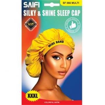 Bonnet de nuit soyeux et brillant 066