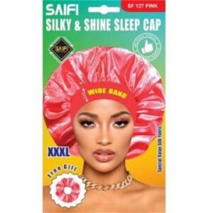 Bonnet de nuit soyeux et brillant 127 rose
