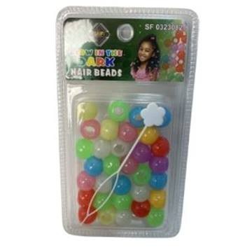 SF 0323082 Glow in the Dark cheveux perles