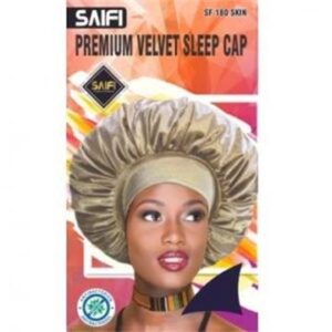 Bonnet de nuit premium en velours 180 peau